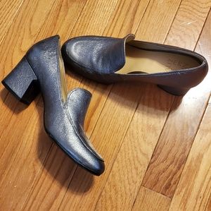 Naturalizer Dany Pewter 8 Heels NWOT